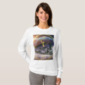 時走間の宇宙列車 Tシャツ (正面フル)