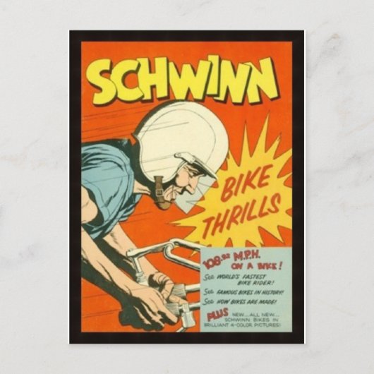 時速108マイル ポストカード (正面)