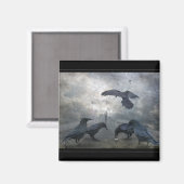 時遊間のラ失ったブン マグネット (正面/裏面)