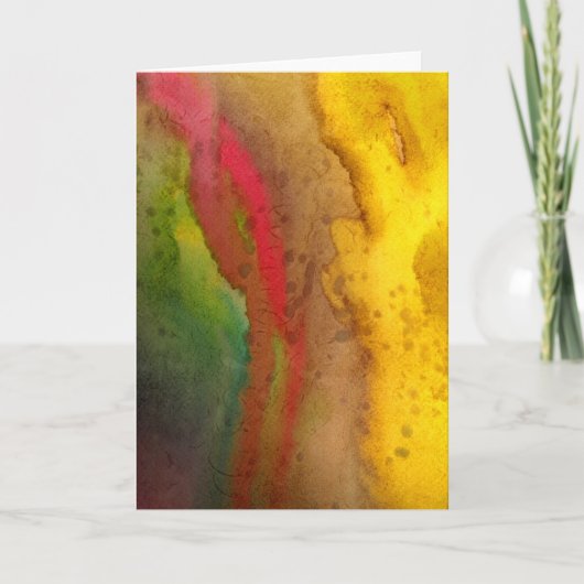 時間あいさつカード カード (正面)