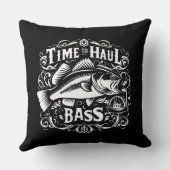 時間おもしろいから低音魚釣りボート クッション (裏面)