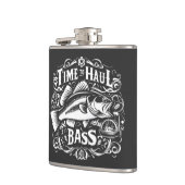 時間おもしろいから低音魚釣りボート フラスク (左)