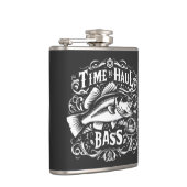 時間おもしろいから低音魚釣りボート フラスク (右)