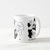 時間おもしろいの問題に関する警察漫画3 コーヒーマグカップ (正面右)