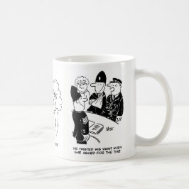 時間おもしろいの問題に関する警察漫画3 コーヒーマグカップ