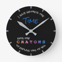 時間おもしろいもクレヨンも黒を説明しない