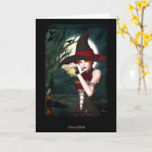 時間から カード (黄色い花)