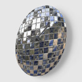 時間か。  だれが気になるか、それはここにディスコの時間常にです ラージ壁時計 (傾斜)