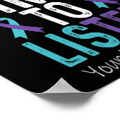 時間がある聞 – 自殺防止認識度 ポスター (角)