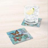 時間がかかる スクエアペーパーコースター (インサイチュ)