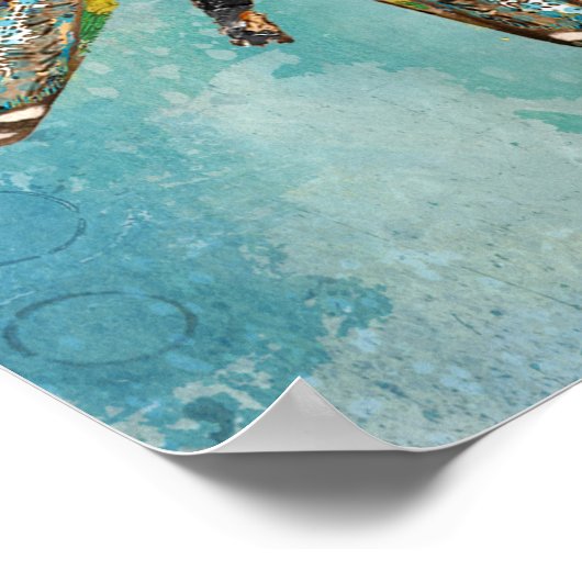 時間がかかる ポスター (角)