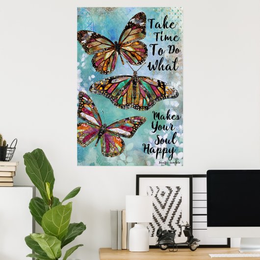 時間がかかる ポスター (ホームオフィス)