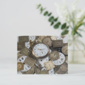 時間がない ポストカード (スタンド正面)