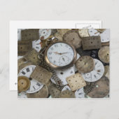 時間がない ポストカード (正面/裏面)