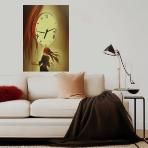 時間が大切だ   AIアートポスター ポスター