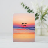 時間が必要 ポストカード (スタンド正面)