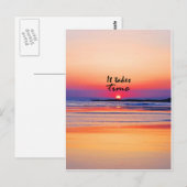 時間が必要 ポストカード (正面/裏面)