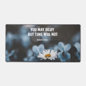 時間が来ない デスクマット (正面)