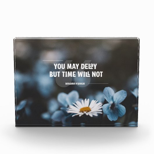 時間が来ない フォトブロック (正面)