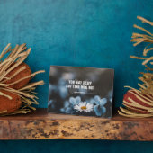 時間が来ない フォトプラーク (側面)