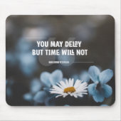 時間が来ない マウスパッド (正面)