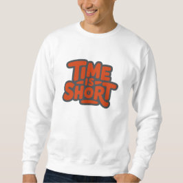 時間が短い スウェットシャツ