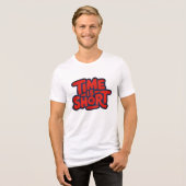 時間が短い トライブレンドＴシャツ (正面全面)