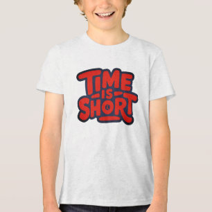 時間が短い トライブレンドTシャツ
