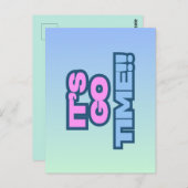 時間が経つ ポストカード (正面/裏面)