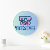 時間が経つ ラージ壁時計 (ホーム)