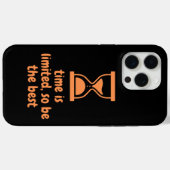 時間が限られているから最高のよ Case-Mate iPhoneケース (裏面 (横))