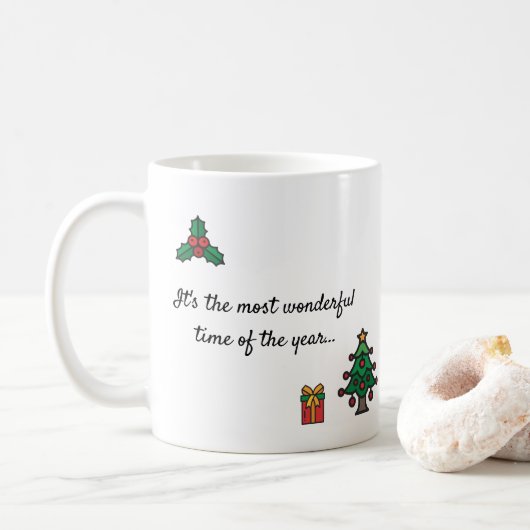 時間だ！ コーヒーマグカップ (ドーナツ)