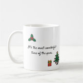 時間だ！ コーヒーマグカップ (左)