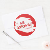 時間だ！シール ラウンドシール (封筒)