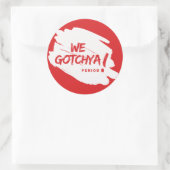 時間だ！シール ラウンドシール (バッグ)