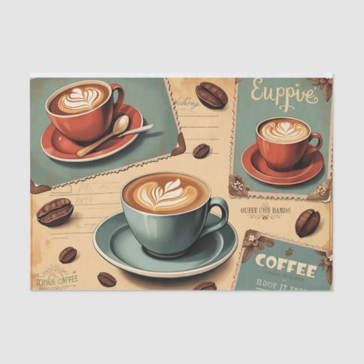 時間とコーヒーの旅|過去記事 薄葉紙 (正面)