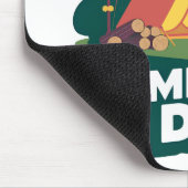 時間とパパ – 父の日 マウスパッド (コーナー)