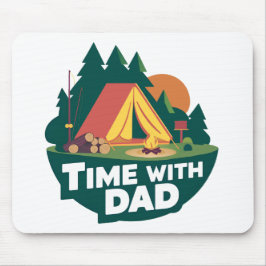 時間とパパ – 父の日 マウスパッド