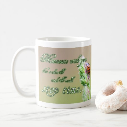 時間と共にストップ過ごせ！ コーヒーマグカップ (ドーナツ)