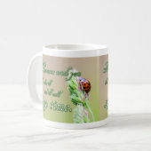 時間と共にストップ過ごせ！ コーヒーマグカップ (正面左)