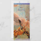 時間と名声 案内状 (裏面)