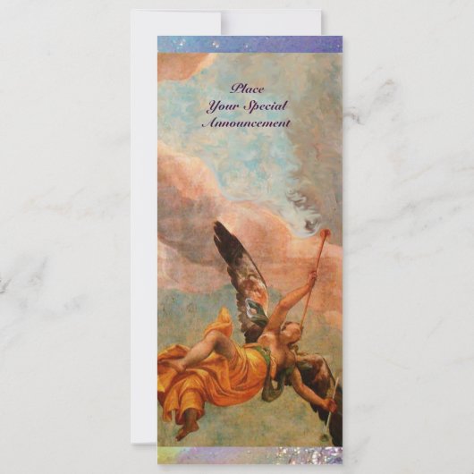 時間と名声 案内状 (裏面)