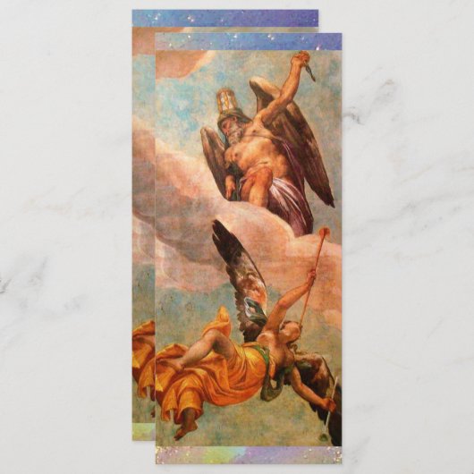 時間と名声 案内状 (正面/裏面)