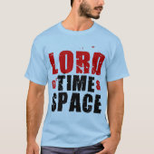 時間と宇宙の主 Tシャツ (正面)