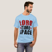 時間と宇宙の主 Tシャツ (正面フル)
