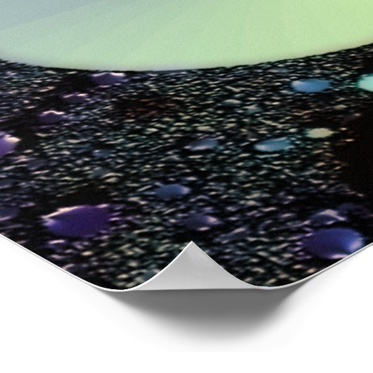 時間と宇宙4 ～抽象芸術アートプリント ポスター (角)