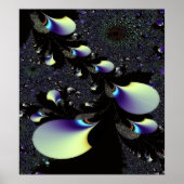 時間と宇宙4 ～抽象芸術アートプリント ポスター (正面)