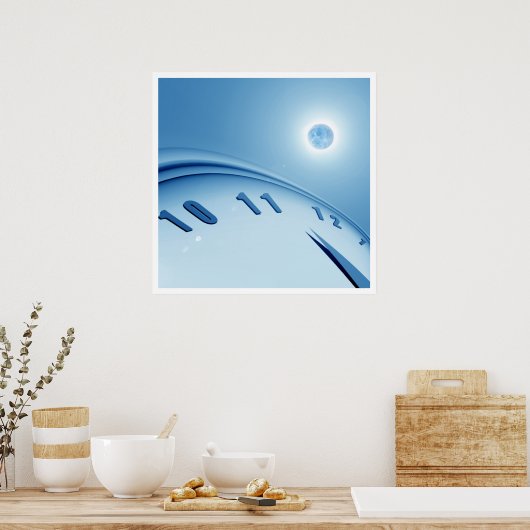 時間と宇宙 ポスター (キッチン)