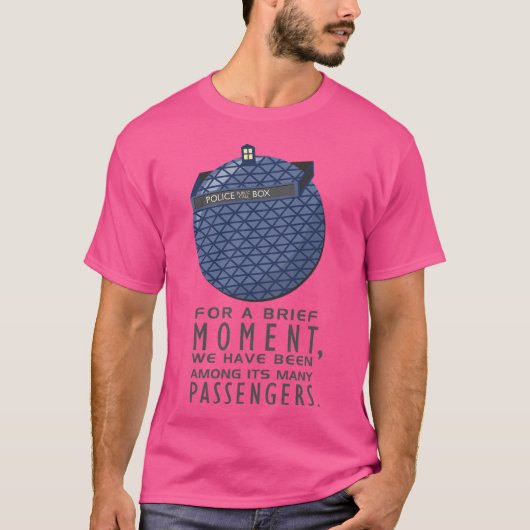 時間と宇宙 Tシャツ (正面)