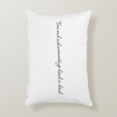 時間と実績アクセント枕 アクセントクッション (正面(垂直))